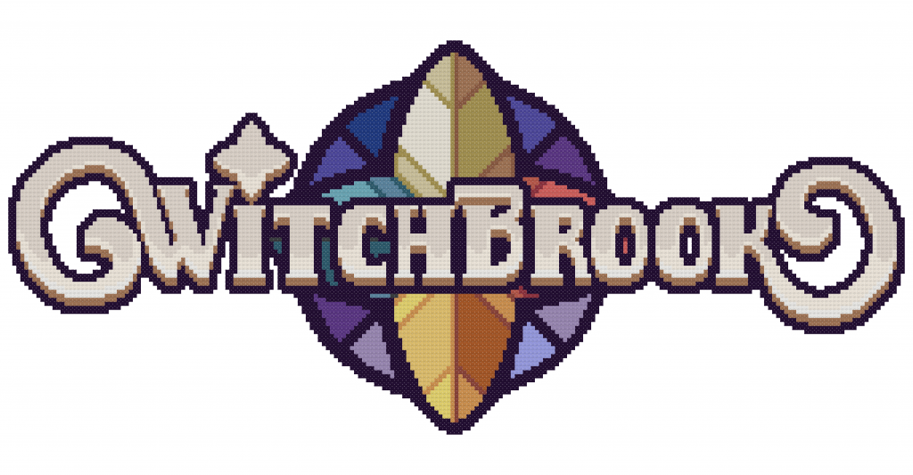 Witchbrook logo Free Cross Stitch Pattern