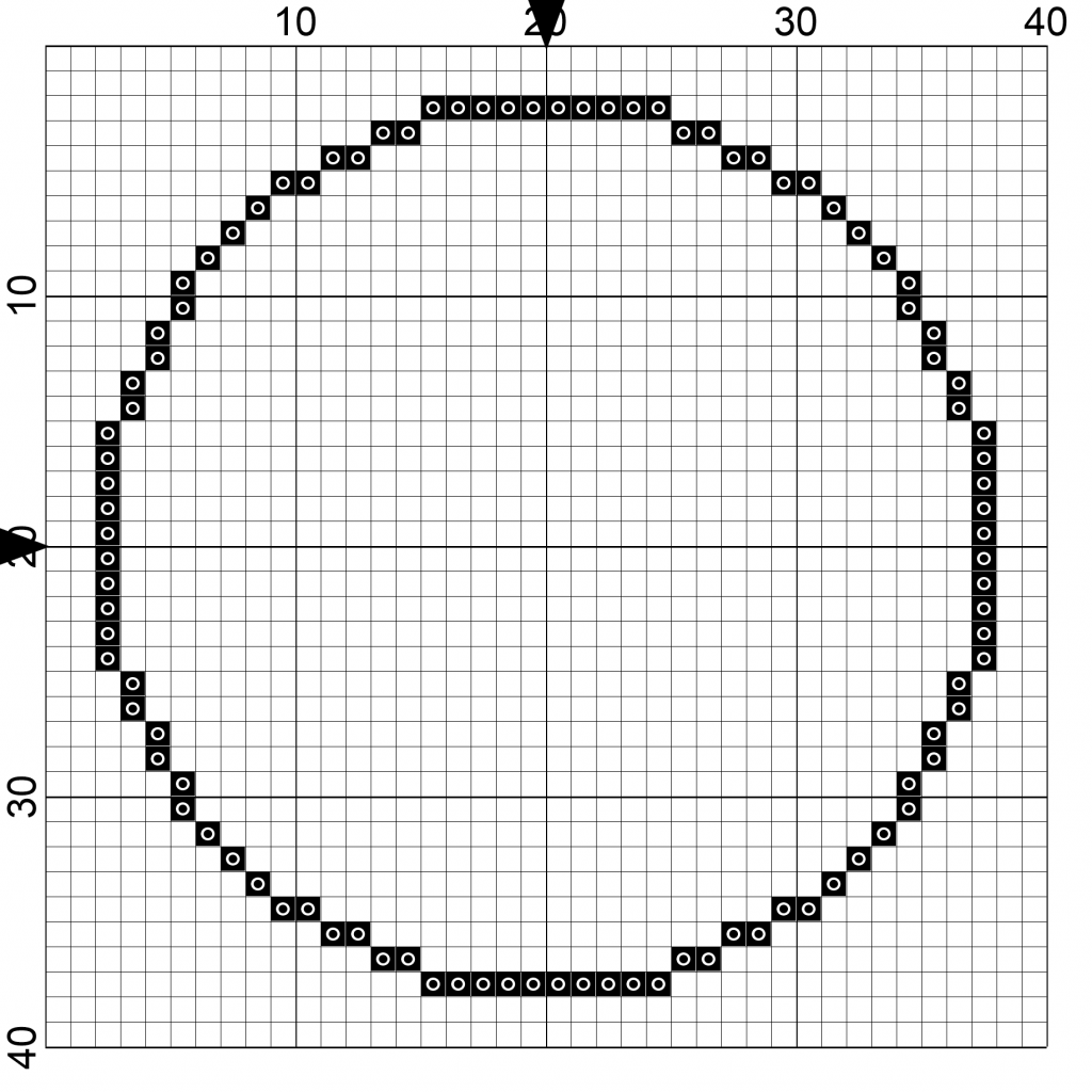 Free Snowglobe circle pattern.