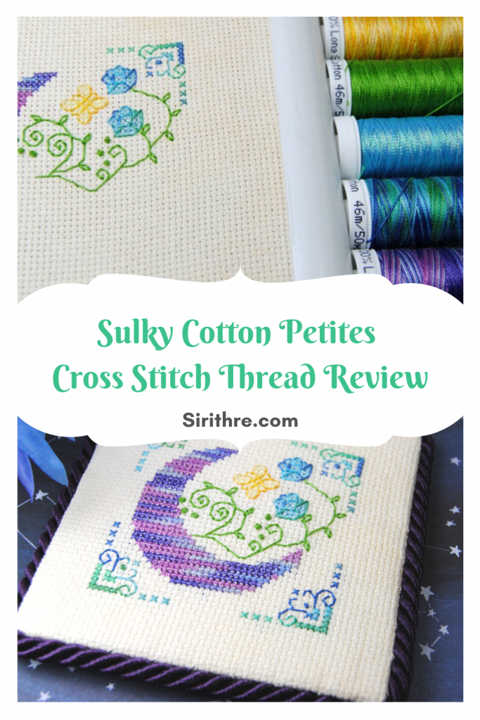 Sulky cotton petites cross stitch thread review