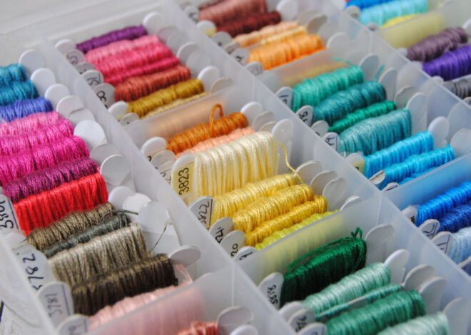 Simple Trick to Label Plastic Thread Bobbins