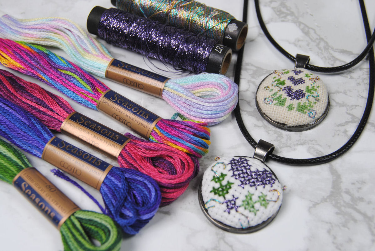 Lecien Cosmo & Nishikiito : Cross Stitch & Embroidery Thread Review