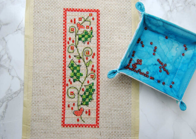 Beads: Accenting your Cross Stitch Projects with flair
