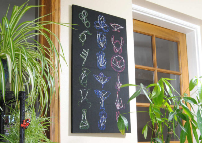 Stretched Canvas Cross Stitch – An Elegant Alternative to Framing