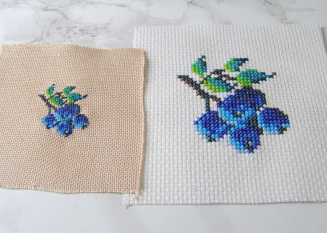 Petit Point – Similar But Different to Cross Stitch… and Smaller!
