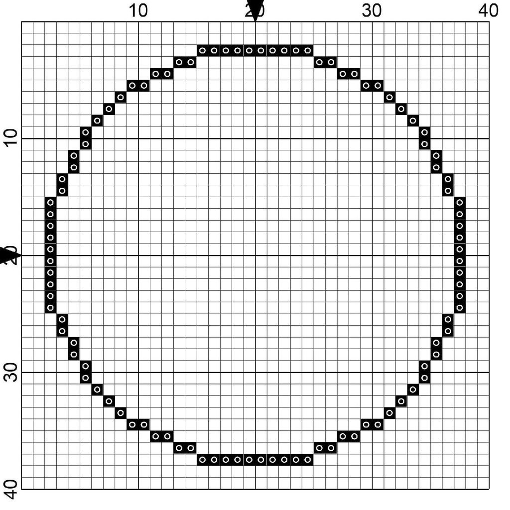 Free snowglobe circle pattern.