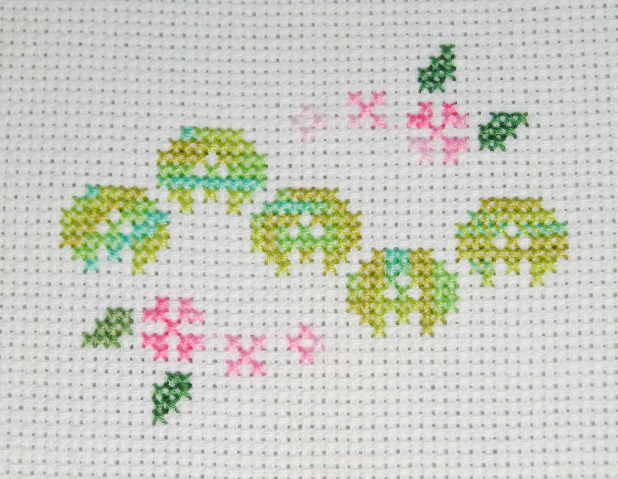 Cross Stitch With Variegated Floss Cross Stitch Patterns By DMC s1