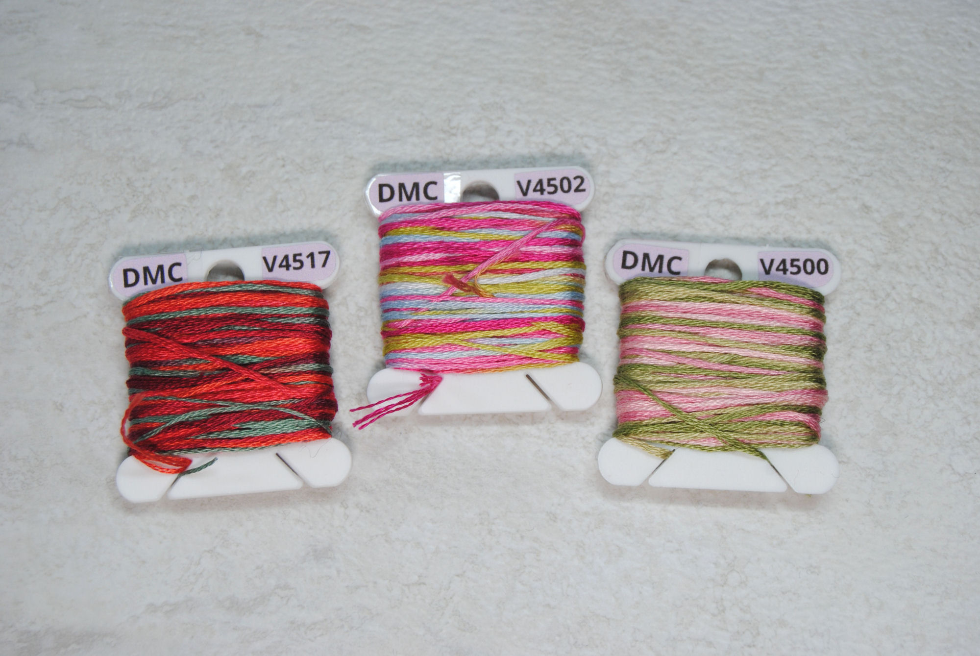 Color variations thread: using variegated floss like Coloris