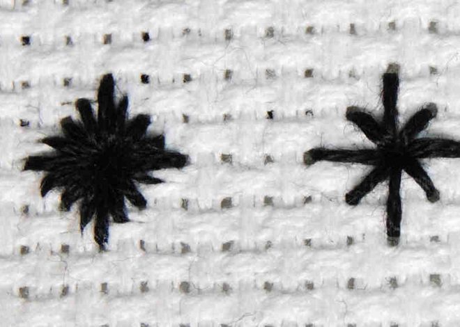 Diamond Eyelet: Specialty Stitches for your Cross Stitch Designs