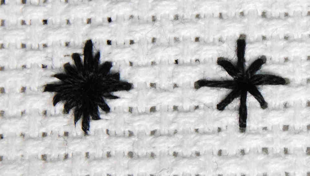 Diamond Eyelet: Specialty Stitches for your Cross Stitch Designs