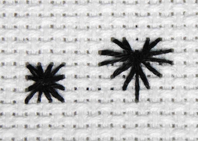 Rhodes Stitch: Textured Shapes to Embellish Your Cross Stitch