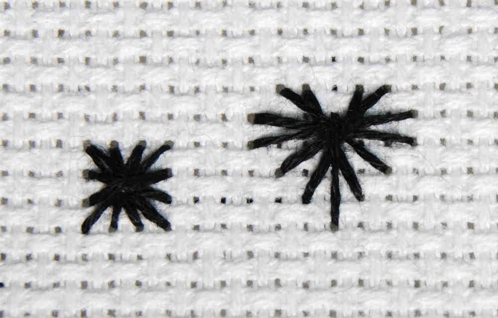 Rhodes Stitch: Textured Shapes to Embellish Your Cross Stitch