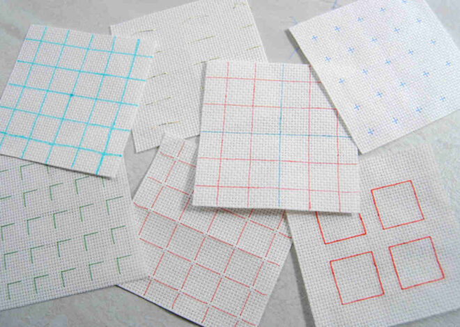 Gridding for Cross Stitch: Techniques to Help With Counting Stitches