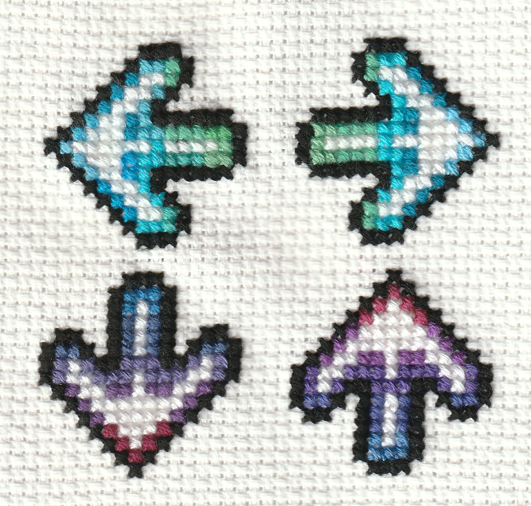 Black Cross Stitch Embroidery Thread - Temu