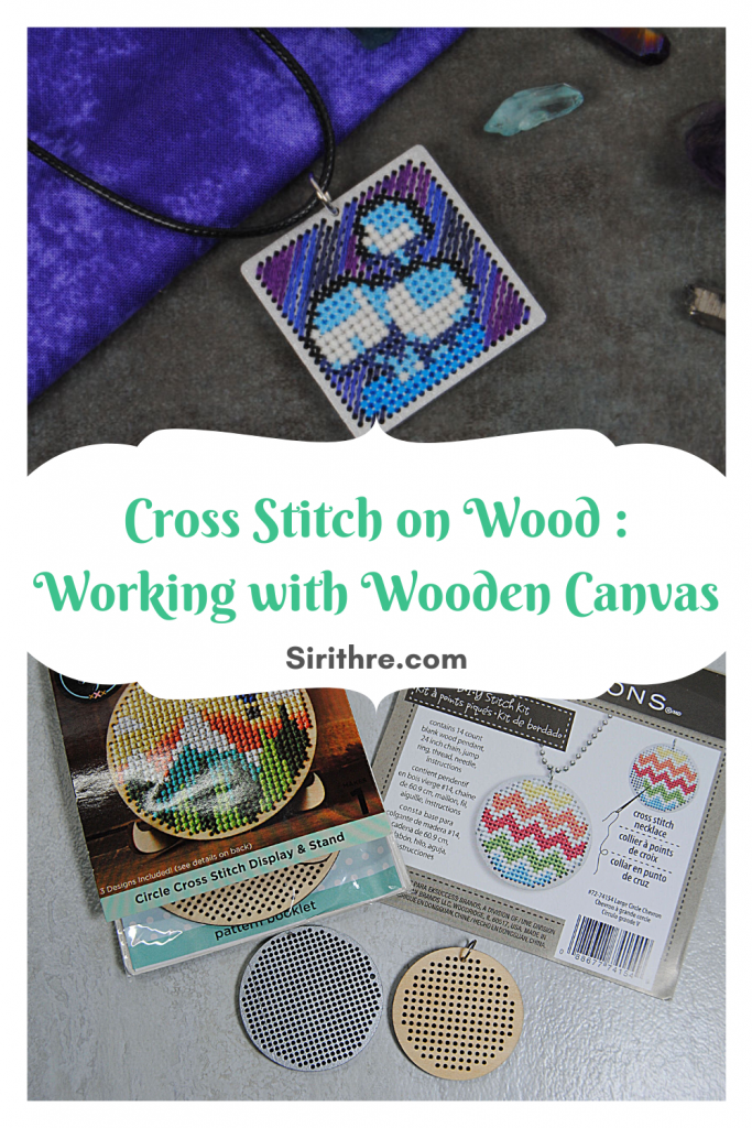 Cross Stitch on Wood : Working with Wooden Canvas