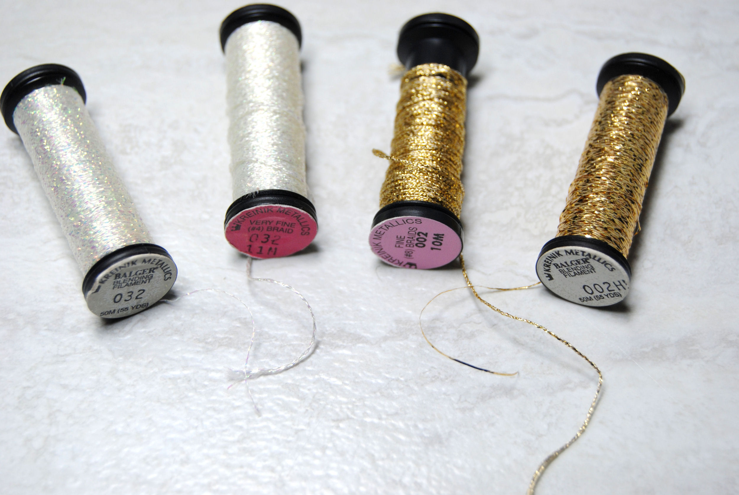 Kreinik Glow in the Dark Thread - Fine #8 Braid - Stitched Modern