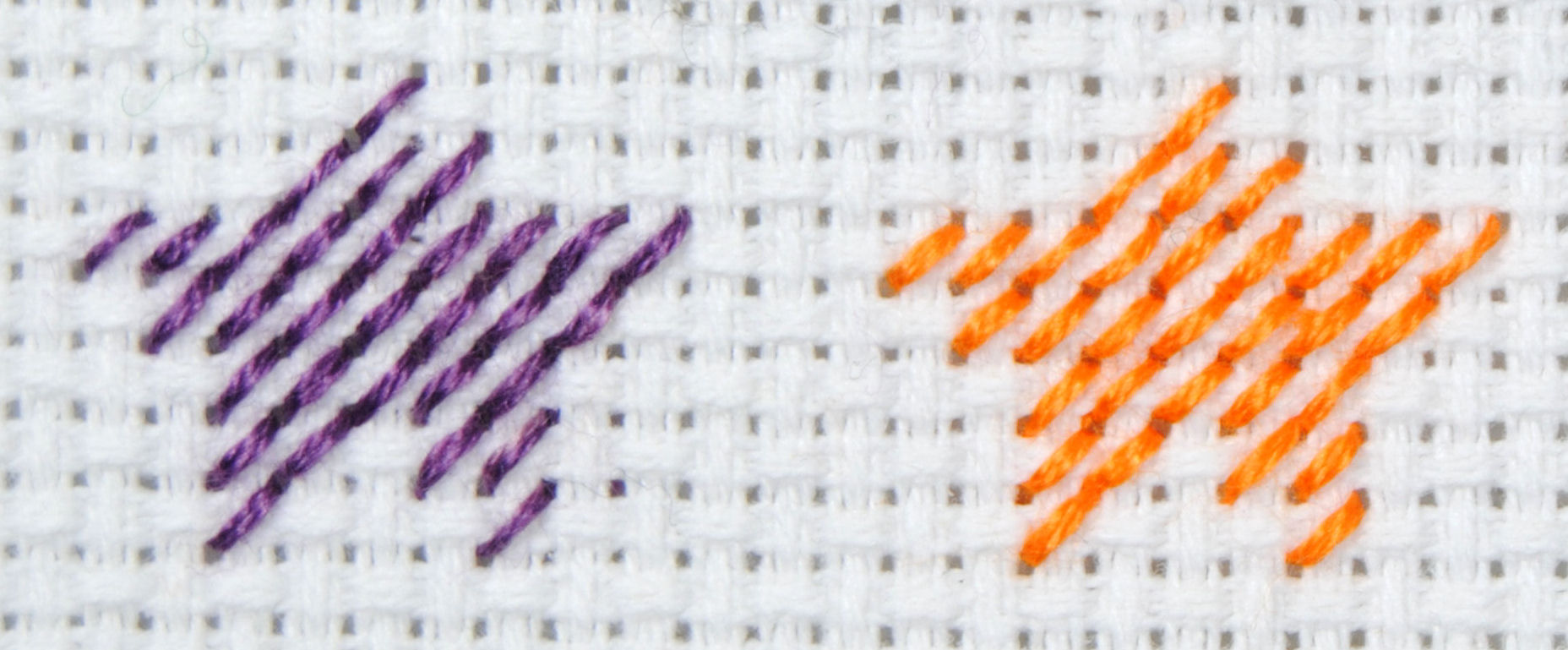 What is blended thread? Cross stitch tutorial for beginners