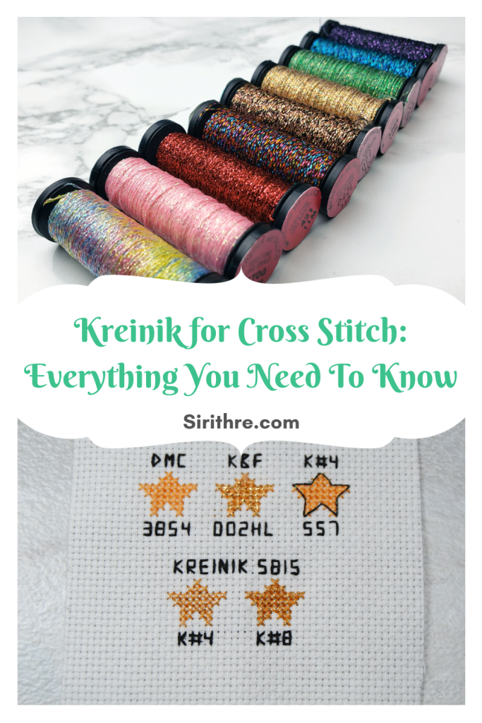 Kreinik for cross stitch: Everything you need to know