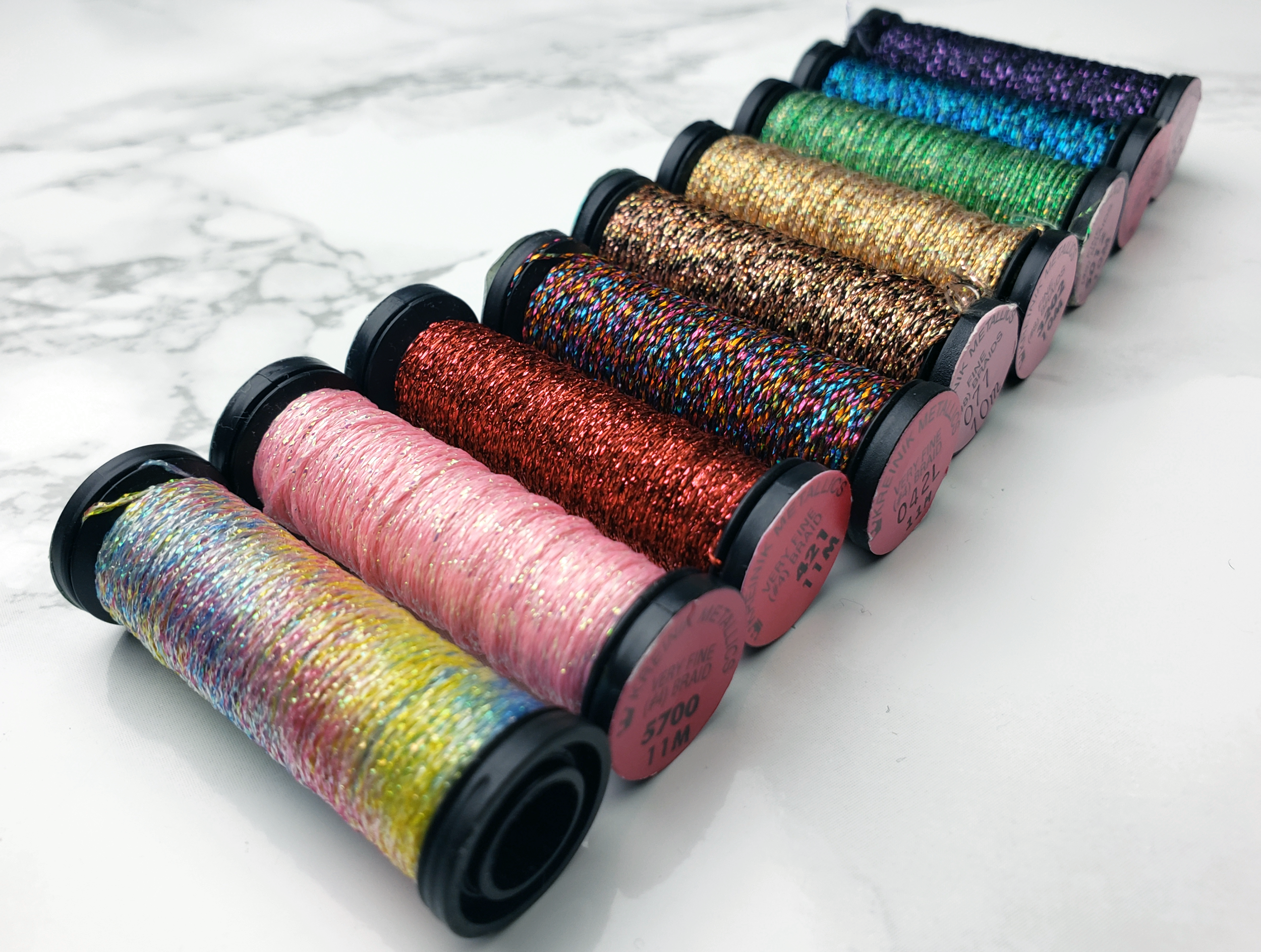 Metallic Embroidery Thread - Accentuate Metallic Filament Thread