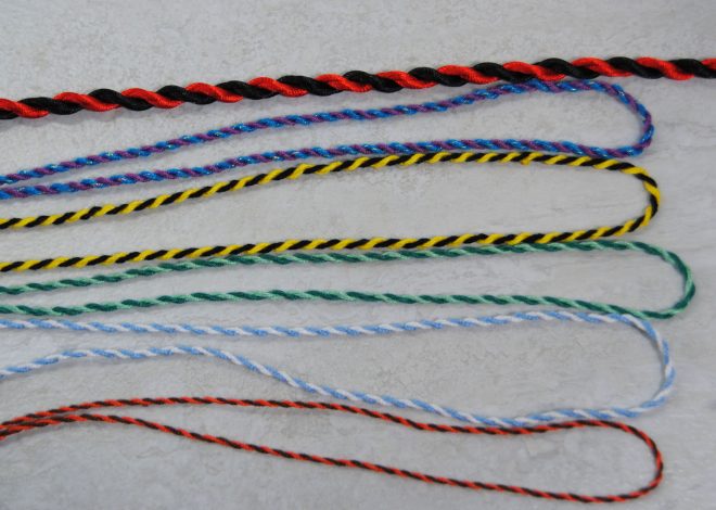 Custom Cording From Embroidery Thread