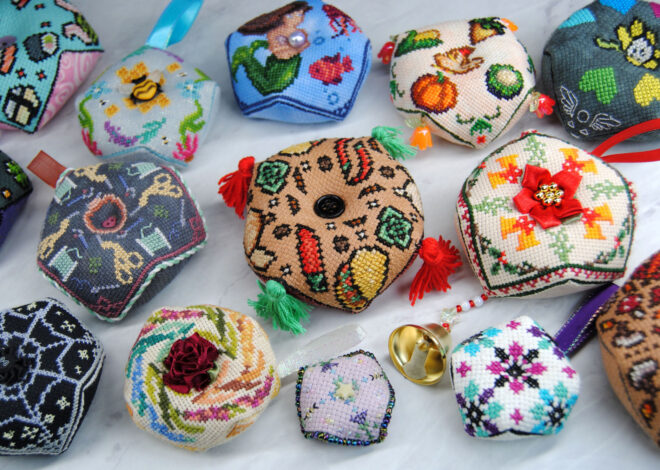 Biscornu Embellishments – How To Bedazzle Your Biscs